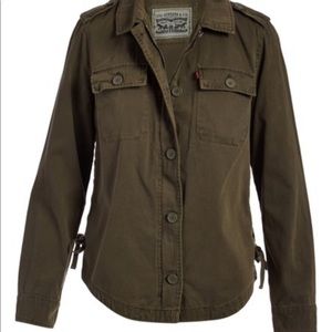 Levi’s lace up utility jacket 1x industrial